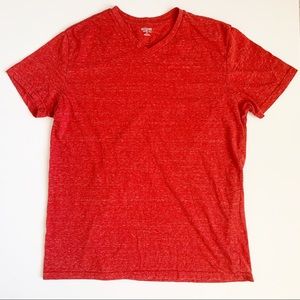 Mossimo basic red v-neck t-shirt